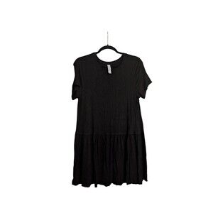 Zanana Premium Black Casual Dress